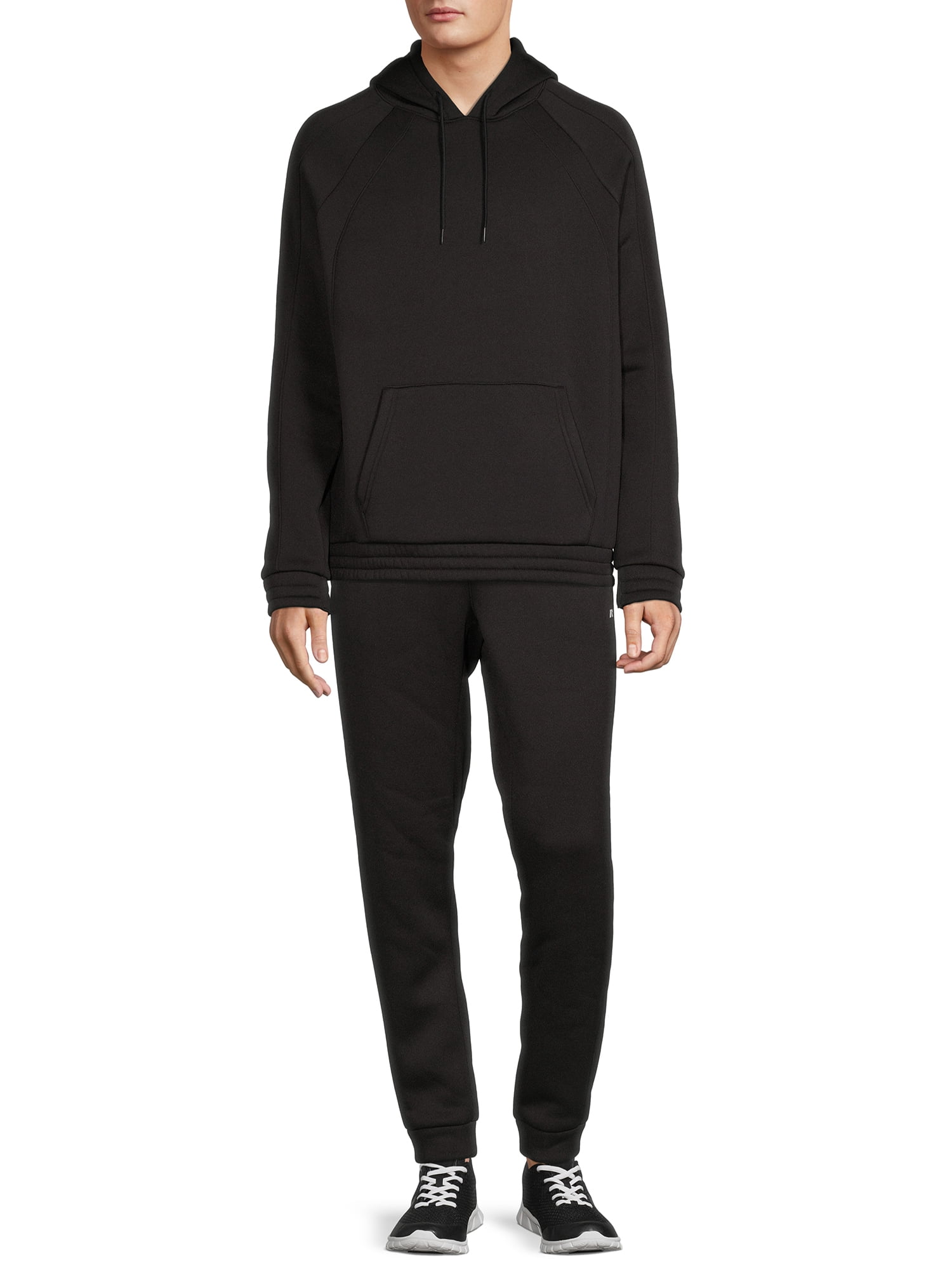 Russell Mens and Big Mens Active Colorblock Tech Fleece Hoodie, Sizes up to 5XL