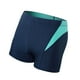 thumbnail image 3 of Traje de baño para hombres al aire libre, bañadores de playa, bañadores elásticos, traje de baño de una pieza, suministros de natación (Deep Blue Sea Blue, L), 3 of 5