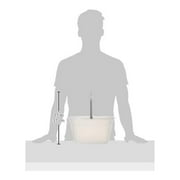 Casabella 4 Gallon Storage Bucket Caddy Bin w/ Handle for Cleaning, White
