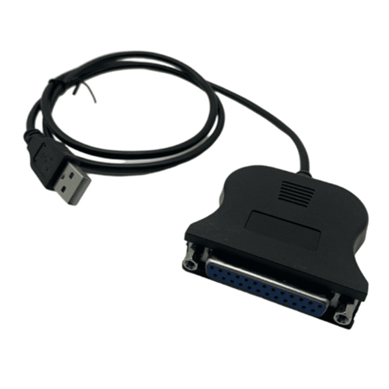 Uxsjakjsd USB To 25 Pinhole Parallel Cable DB25 Interface IEEE 1284