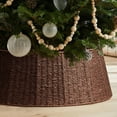 thumbnail image 1 of Christmas Tree Collar,Christmas Tree Base Christmas Tree Basket Collar for Home, Living Room,for Covering Tree Stand (Brown), 1 of 6