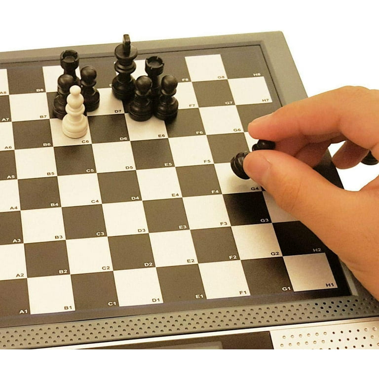 Free Shipping! iCore Electronic Chess Set, Talking Chess Board Games for Kids Improving Chess Skills, 30 Skill Levels Interactive Unique Chess Easier to Learn Chess Master Games, 8 Games for Kids and Free Shipping! iCore Electronic Chess Set, Talking Chess Board Games for Kids Improving Chess Skills, 30 Skill Levels Interactive Unique Chess Easier to Learn Chess Master Games, 8 Games for Kids and