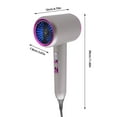 thumbnail image 3 of Negative Ion Hair Dryer with Smooth Nozzle Professional Household High-speed Hair Dryer 20000rpm 60Hz, 3 of 15