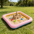 thumbnail image 5 of Inflatable Sandbox Pool for Outdoor Summer Beach Backyard and Portable Sand Game Entertainment, 5 of 5
