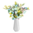 thumbnail image 4 of Artificial flowers,Easter Decor 1pcs Artificial Easter Egg Picks Faux Spring Floral Lavender Bunch Flowers Sprays Stems With Eggs For Home Centerpiece Vase Windowsill Decor And Celebrati, 4 of 9