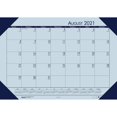 thumbnail image 2 of House Of Doolittle Economy Academic Calendar Monthly Desk Pad, 13" x 18.5", 100% Recycled, Blue, July 2020 to August 2021, 2 of 2