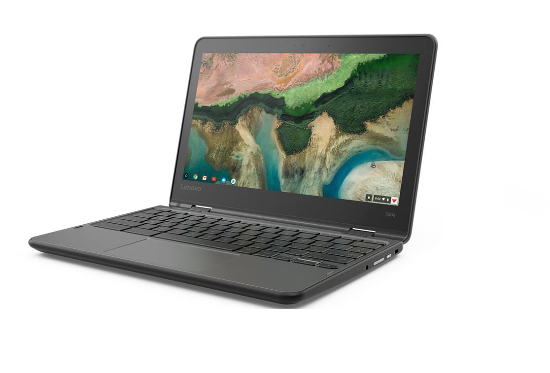 Certified Refurbished Lenovo Chromebook 300e 11.6" IPS Touch MTK 8173C 2.1GHz 4GB 32GB Chrome Laptop