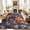 Navy, variant on Tiger Washable Rugs Area Rugs for Living Room, Soft Large Vintage Rug, Botanical Non Slip Ultra Thin Floor Carpet for Dining Room Home Office