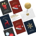 thumbnail image 3 of EcoNesxp Gold foil envelope with 18-inch Christmas card set, 3 of 5