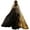 Gold, variant on Luxe Velvet Hooded Cape – Elegant Unisex Cloak for Halloween, Parties & Daily Wear