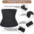 thumbnail image 3 of Entrenador de cintura para mujeres Vendaje de arrebato Envoltura para el sudor del abdomen Talla grande Entrenamiento Recortador de cintura para gimnasio Deporte, 3 of 5