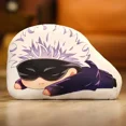 thumbnail image 3 of 10cm Anime felpa Gojo Satoru Fushiguro Megumi Itadori Yuji Mini peluche suave muñeco colgante llavero regalo, 3 of 5