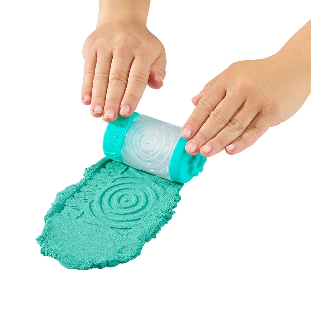 Wonder Factory Never Dry Dough & Sand Starter Set - Purple Dough + Teal Sand - Never Dries Out and Gluten Free