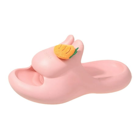 

ZIZOCWA Sandals Women Wedge Christmas Fuzzy Socks for Girls - 3 Pairs Of Women Cabin Slipper 2023 New Type Slippers Women Thick Soled Rabbit Sandals F 41