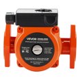 thumbnail image 5 of VEVOR F-009-BF5-J Cast Iron Circulator Pump, 17 GPM, AC 120V 35 ft Hot Water Recirculating Circulation Pump, 3/4-Inch Flange Connection, 3-Speed Adjustment, Quiet Operation, for Home Heating System, 5 of 9