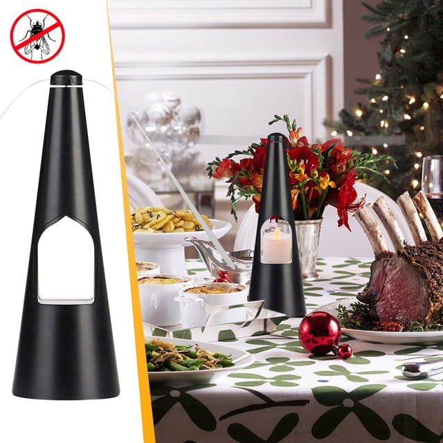 Repelente de mosquitos Fl Ventilador repelente Mantenga las moscas y los insectos alejados de sus alimentos Disfrute de una comida al aire libre Un repelentes