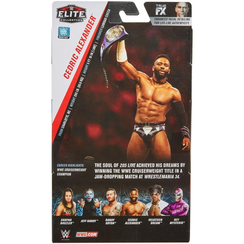 Wwe Cedric Alexander Elite Collection Action Figure