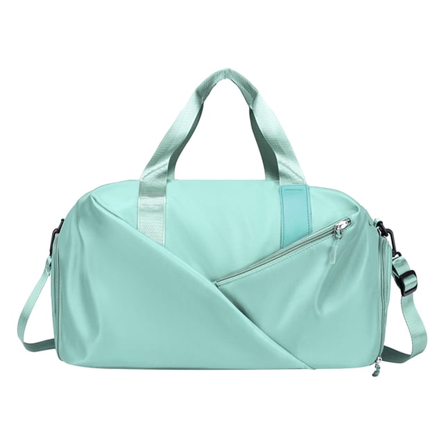 Fiudx Bolsa de Viaje Ligera y Espaciosa, Bolsa Deportiva Multibolsillos, Versátil para El Fin de Semana, Ideal para Viajes de Yoga, Ideal para Viajes Cortos, con Separación de Humedad y Humedad.