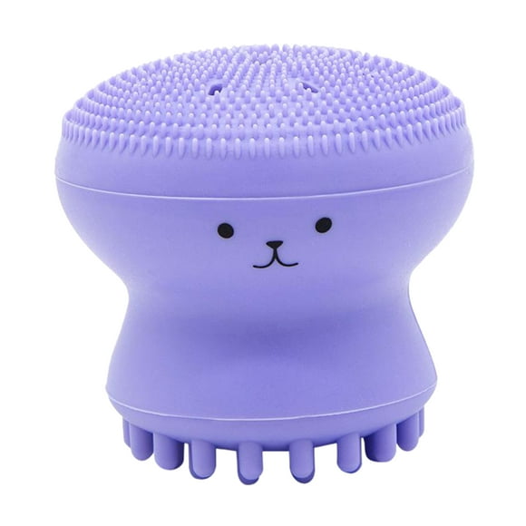 Bell Linda de de silicona suave pa maquillaje nte acné puntos fresco regalo acné - Luz púrpura violeta clo Sunnimix cepillo de limpieza facial de silicona