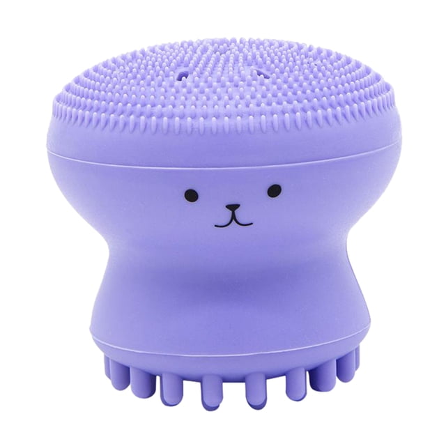 Bell Linda de de silicona suave pa maquillaje nte acné puntos fresco regalo acné - Luz púrpura violeta clo Sunnimix cepillo de limpieza facial de silicona