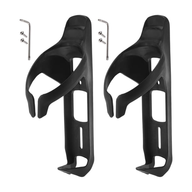 Soporte de Botella de Agua para Bicicleta Negro, Compatible con Botellas de 500-750ml, Nylon Reforzado con Fibra de Carbono