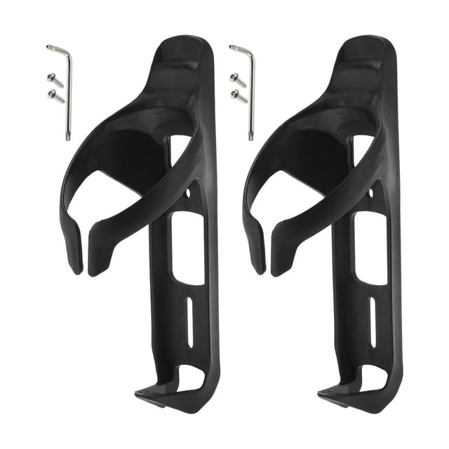 Soporte de Botella de Agua para Bicicleta Negro, Compatible con Botellas de 500-750ml, Nylon Reforzado con Fibra de Carbono