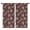 Black Daisy Flower-1, variant on Blackout Kids Curtains,Black Daisy Flower White Blooms Pattern Childrens Insulated Curtains Set Of 2,Bedroom Essentials,Toddler Room Decor 42"x54"