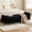 Black, variant on Arouseden 63.4" Ivory End of Bed Couch King Size with Solid Wood Legs,Bedroom Storage Bench King,Teddy Channel Tufted Storage Ottoman Bench for Living Room