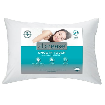 AllerEase Allergen Barrier Travel Pillow