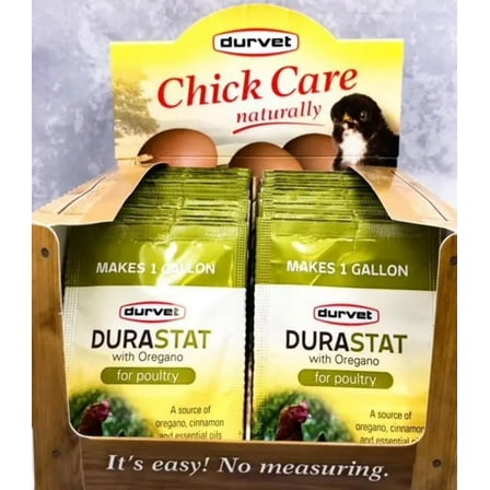 Durastat Poultry Chicken Water Flavor Enhancer 4gm 20CT