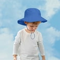 thumbnail image 2 of RMGVDSD Girls Sun Hat Baby Sun Hat For Boy Girl Toddler Summer Bucket Hat Kids Sun Protection Beach Hat Baby Hats Lightweight Sun Hats 2-6 Years, 2 of 4