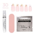 thumbnail image 5 of Salon Perfect Artificial Fake Press On Nails, 478 Charmed French, Medium Almond, File, Glue and Prep Pad Included, 30 Nails, 5 of 7
