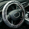 thumbnail image 3 of 500 - Piece Universal Clear Plastic Disposable Steering Wheel Covers - Fit for All Cars and Trucks, Easy to Install and Maintain, 3 of 5