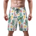 thumbnail image 1 of NICKSUN Men's Swim Trunks, Cute Print Quick Dry Summer Board Beach Shorts with Mesh Lining and Pockets, 1 of 6