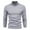 01 Gray, variant on Sweaters for Men Casual Slim Fit Knitted Turtleneck Pullover Long Sleeved Loose Sweaters with Twist Patterned