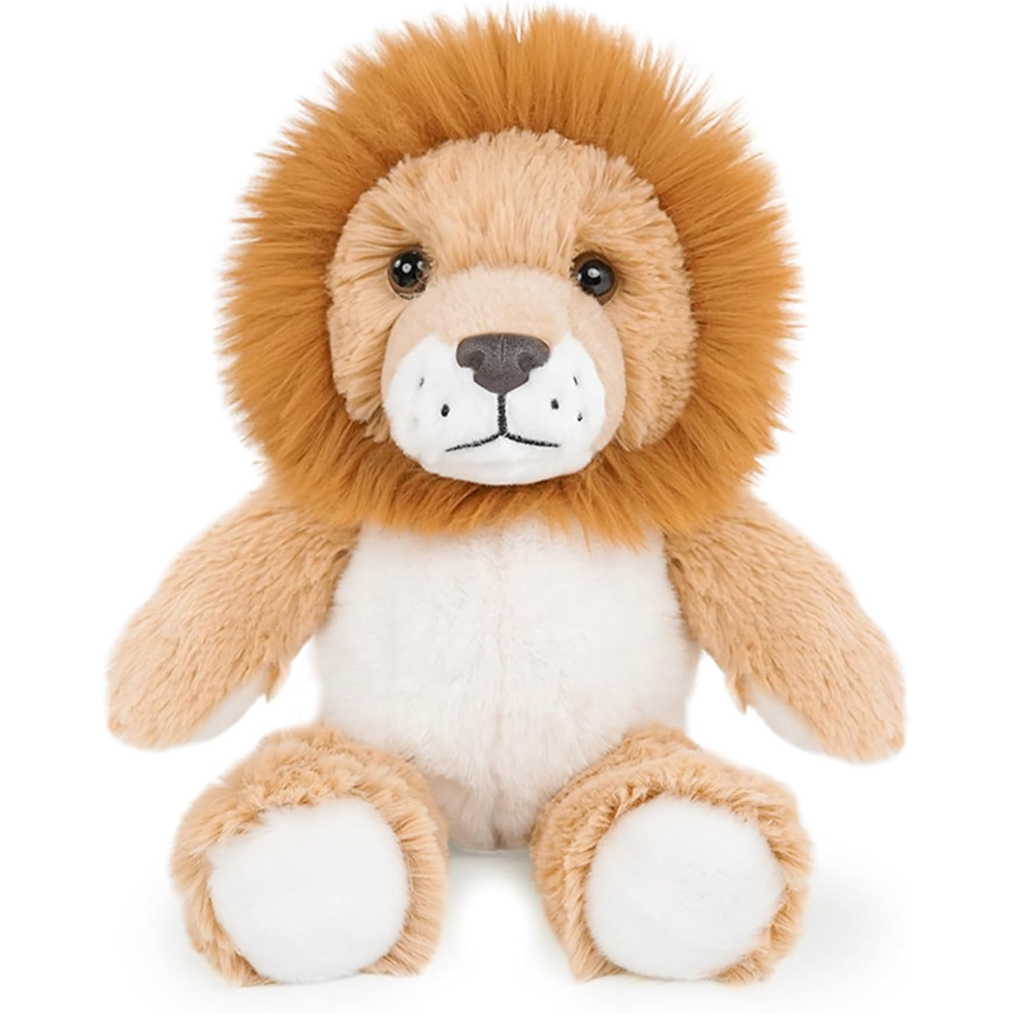 Lion Plush Stuffed Animal Toy Lion Cub Soft Cuddly Gift Kids Baby Toddler | 8.5 in Adorable soft lion toy for baby boys girls kids and toddlers ideal for nursery decor bedtime birthdays and gifts