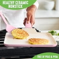 thumbnail image 4 of Sartén GreenLife Soft Grip Healthy de cerámica antiadherente de 11 pulgadas, 4 of 6