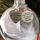 thumbnail image 2 of Clear Christmas Memorial Ornament Feather Ball, A Piece of Heart is in Heaven, Tree Hanging Pendant Gifts for Dad, 2 of 5