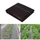 thumbnail image 5 of Tela de paisaje de barrera de malezas negras para jardín, invernadero, camas de flores 1x2 metros, 5 of 8