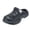 Black, variant on Rokment Mens Ortho Clogs Garden Shoes with Back Strap Lightweight Comfortable Chunky Pool Slides Bathroom Shower Water Sandals Closed Toe Beach Slippers