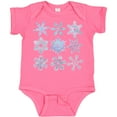 thumbnail image 3 of Inktastic Winter Snowflakes Boys or Girls Baby Bodysuit, 3 of 5