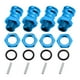 thumbnail image 1 of Adaptador de extensión de cubo hexagonal de rueda de 17 mm a 23 mm a escala 1/8 para HSP Redcat ZD Racing Azul, 1 of 8