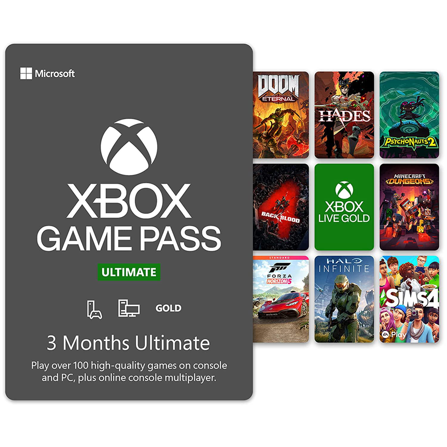 Xbox Game Pass Ultimate Bonoxs