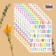 thumbnail image 4 of 10 hojas de pegatinas de letras, kit de pegatinas de vinilo adhesivo con letras, números y símbolos, pegatinas de números, pegatinas de letras adhesivas para decoración, manualidades, álbumes de, 4 of 8