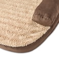 thumbnail image 5 of Vibrant Life Extra Small Round Corner Sofa Style Dog Bed, Brown, 15" x 20", 5 of 6