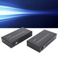 thumbnail image 1 of Extensor De Fibra KVM, aleación De Aluminio De Baja Latencia 100-240V 5W 1080P 60Hz KVM USB Extender Para Cine En Casa, 1 of 7