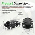 thumbnail image 3 of 1inch Pipe Repair Clamp,Emergency Pipe Repair Kit for Plastic & Metal Pipes (24mm-26mm) 2pack, 3 of 5