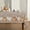Beige, variant on Fall Tablecloth 60×84 Inch Rectangular, White Orange Pumpkin Autumn Harvest Grain Washable Seasonal Table Cover for Party Picnic Dinner Decor