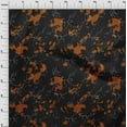thumbnail image 4 of oneOone Georgette Viscose Rust Brown Fabric Abstracts Sewing Craft Projects Fabric Prints By Yard 42 Inch Wide, 4 of 4