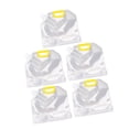 thumbnail image 1 of Sacs de Congélation Réutilisables, 5 Pcs Sac de Rangement Transparent Scellé Sacs Réutilisables Sacs Sac de Rangement de Grains Réutilisable pour Riz Céréales Farine Noix, 1 of 7